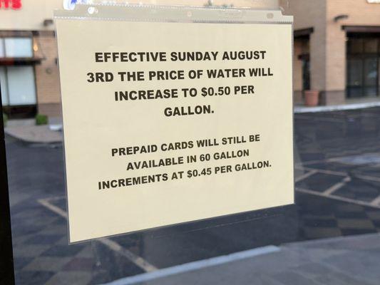 Water and Ice Discount Superstores