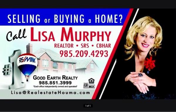 Lisa Murphy-RE/MAX Good Earth Realty Inc