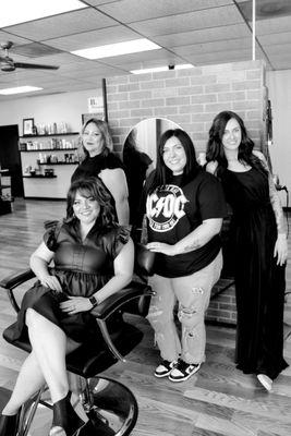 Delisa Davis - owner /stylist
Irma Flores- stylist
Rylie Mitchell- nail technician
Emilee Owens- stylist