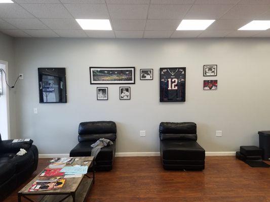 The Main Street Barbers is a barbershop with a professional atmosphere, but with that old school shop feel.