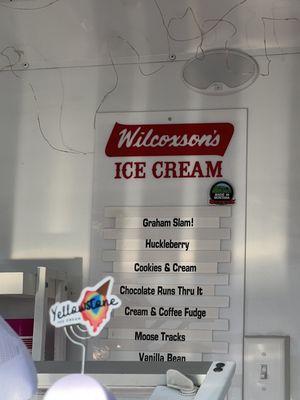 Yellowstone Ice Cream