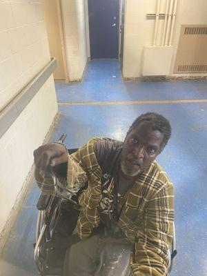 Resident tried to stab me