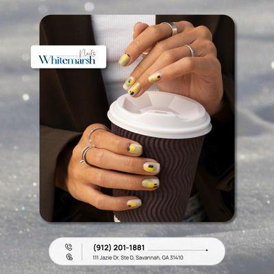 Embrace the season's spirit with captivating nail art that mirrors the beauty of every moment.
Let your nails be the canvas