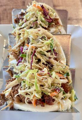 Adobo Pork Bao. (・‿・) Absolutely "Bao-tiful". #EatLocal @ Wicked Bao-Fernandina Beach.