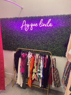 Beautiful backdrop for pictures