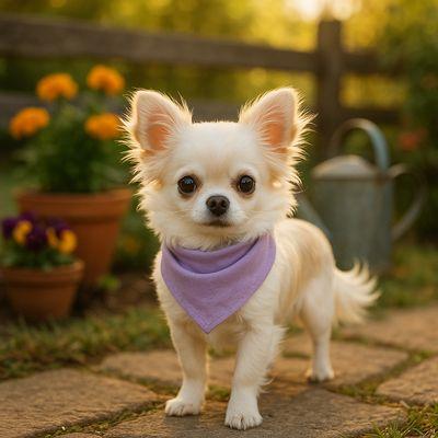 Sold female Long-haired Apple-head Chihuahua Puppy