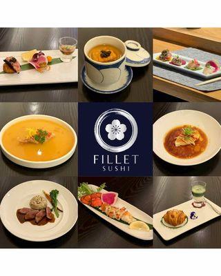 Fillet Sushi Modern Kaiseki