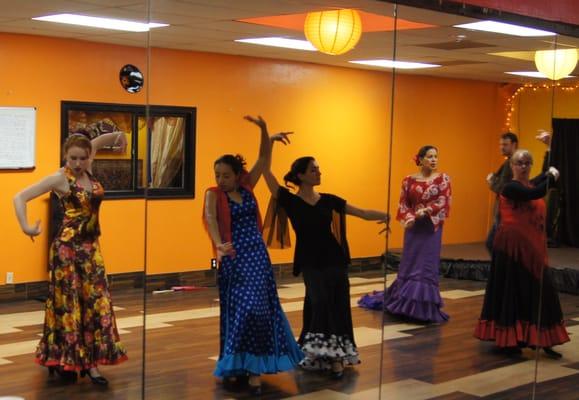 SynRG offers both children's and adult world dance classes, like flamenco!