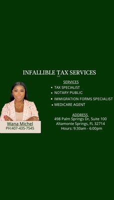 Infallible Tax Service’s