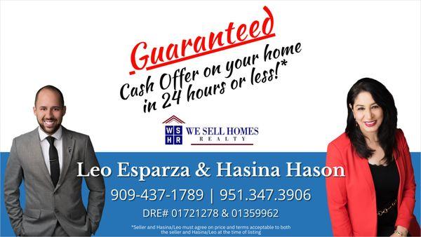 Hasina & Leo Real Estate Team - We Sell Homes Realty