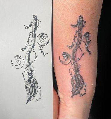 Witch's broom done by James Taylor