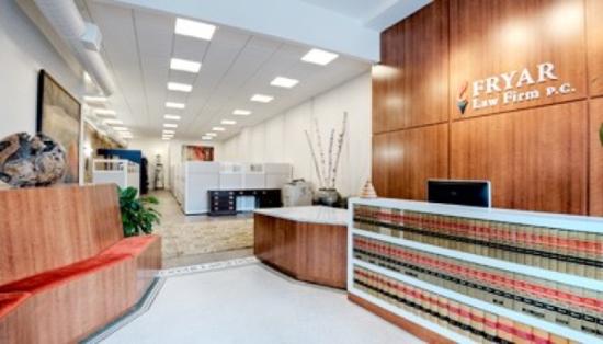 A look inside Fryar Law Firm.