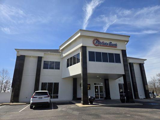 New Location March 2025. In the upper level of Patriots Bank.