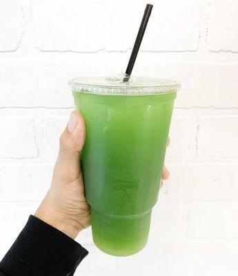 Energizing Green apple refresher