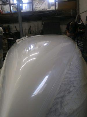 Re-glassed and gel coated