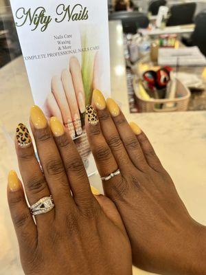 She wanted  leopard design