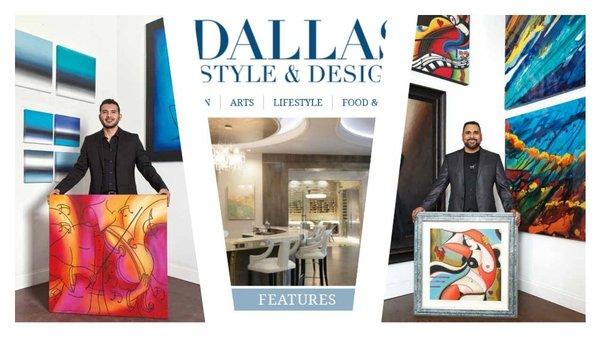 As seen in Dallas Style & Design Magazine