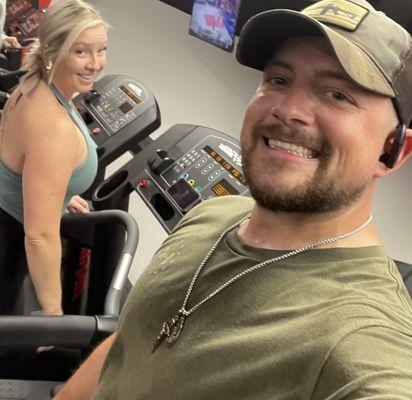 Love the cardio being upstairs.