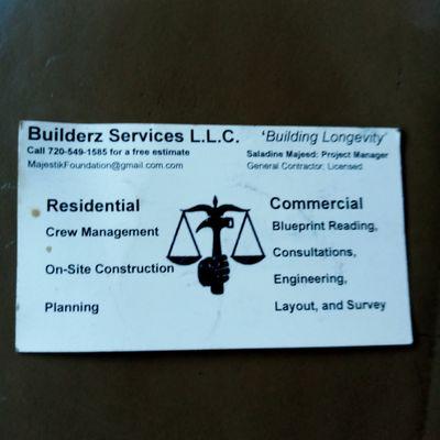 Builderzz Services