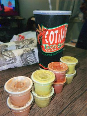 Salsa (red was 10/10)