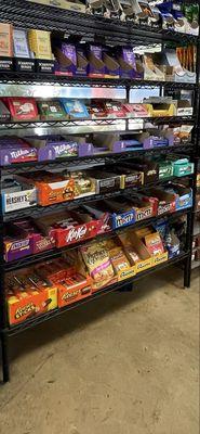 No prices anywhere on most of the shelves.