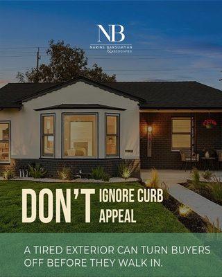 Ignoring curb appeal
A tired exterior can turn buyers away before they even step inside.
