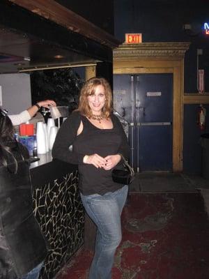 Hanging out before the show