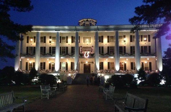 The McDowall Columns Building was built in 1852 to house the Chowan Baptist Female Institute, later Chowan University.