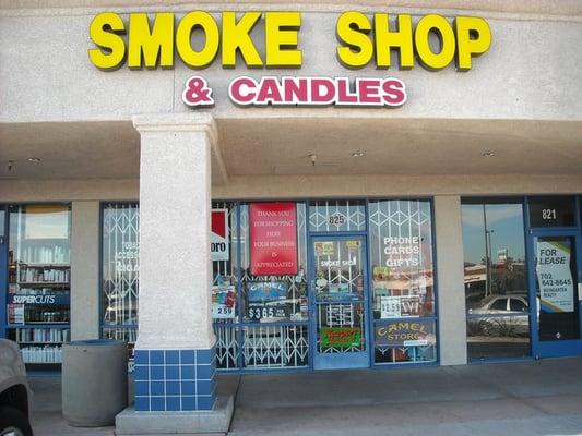 Smoke Shop and Candles