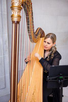 Krista Strader, Harpist