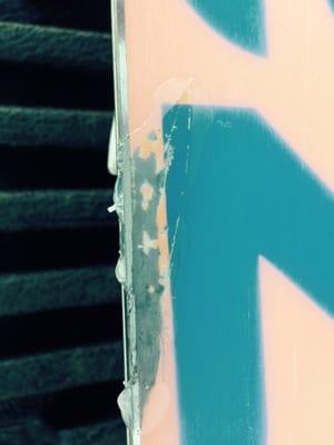 Skis after Edgewerks lousy work