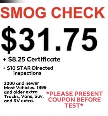 YELP COUPON. PLEASE MENTION BEFORE TESTING