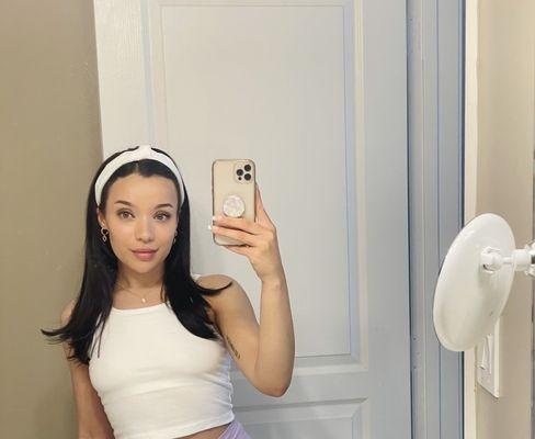 I-tip extension install! Super thick, glossy and sleek, everyone thinks it's my real hair!