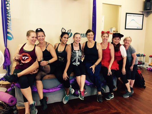 These are our awesome Instructors ready for Halloween, a wedding and more!