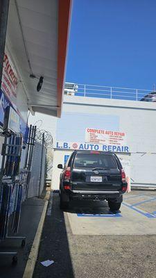 Getting Smog Check for a reasonable price!