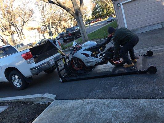 The Moto Transporter