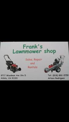 Frank's Lawnmower Shop