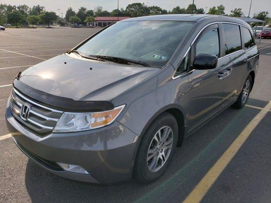 Looks like it was never in an accident! Paint matched perfect!