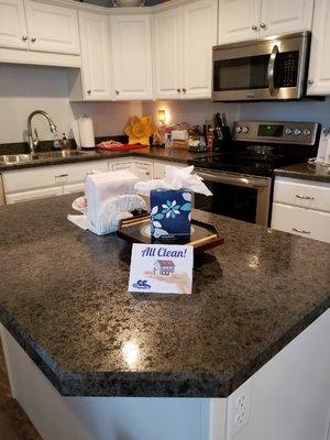 Experience our residential cleaning hospitality.