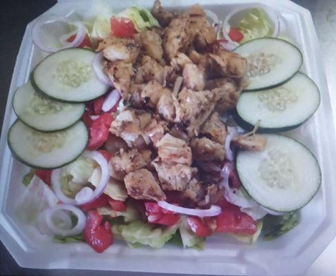 Grill chicken salad