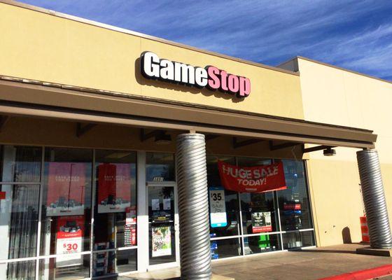 The storefront for GameStop.