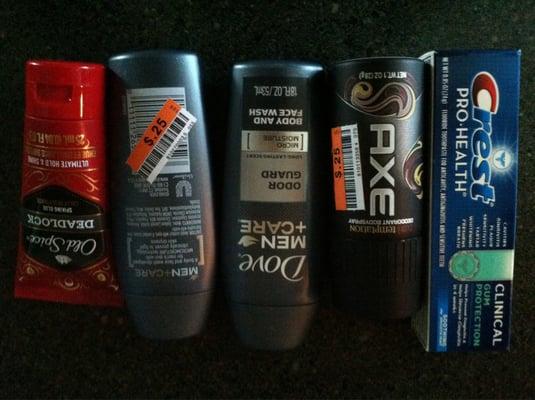 Went in for travel stuff. Came out with "lots" more!