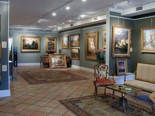 Our newly renovated galleries at 996 Green Bay Rd. in the Hubbard Woods Design District, Winnetka, IL 60093