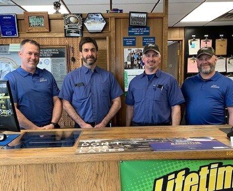 The crew at Auto Authority LLC in Oshkosh, WI