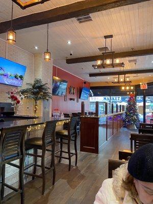 The Restaurant entrance very clean organized