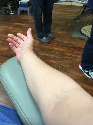 Donating blood Black Friday