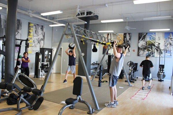 Small Group training workout.