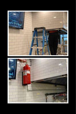 Commercial Fire suppression installation NYC