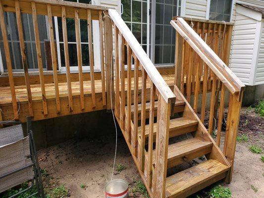 A deck brought back to life!