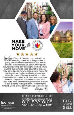 Chad & Elena Krumrei - Vivid Living Real Estate Group